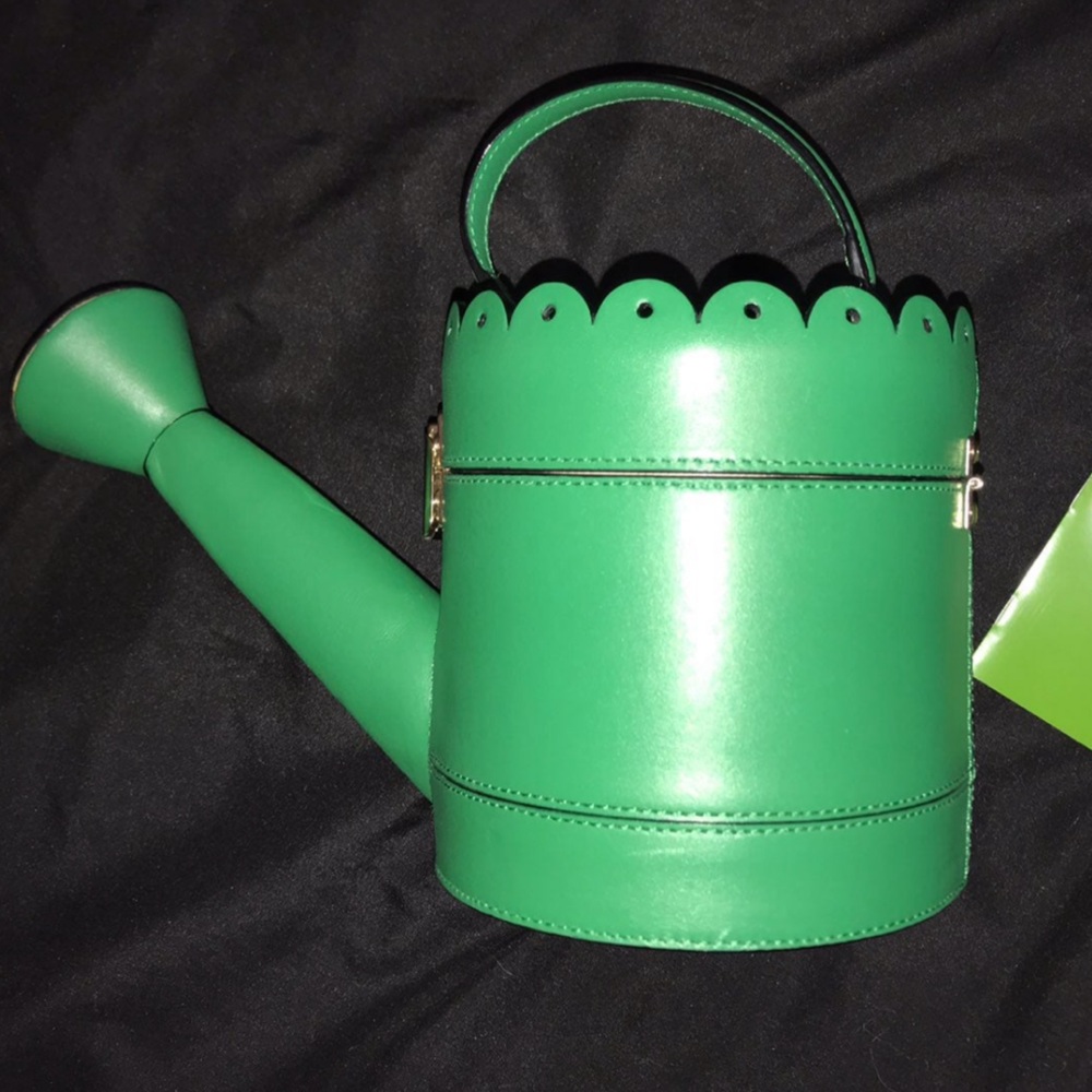 Kate Spade Green Watering Can Purse - Picture 6 of 10